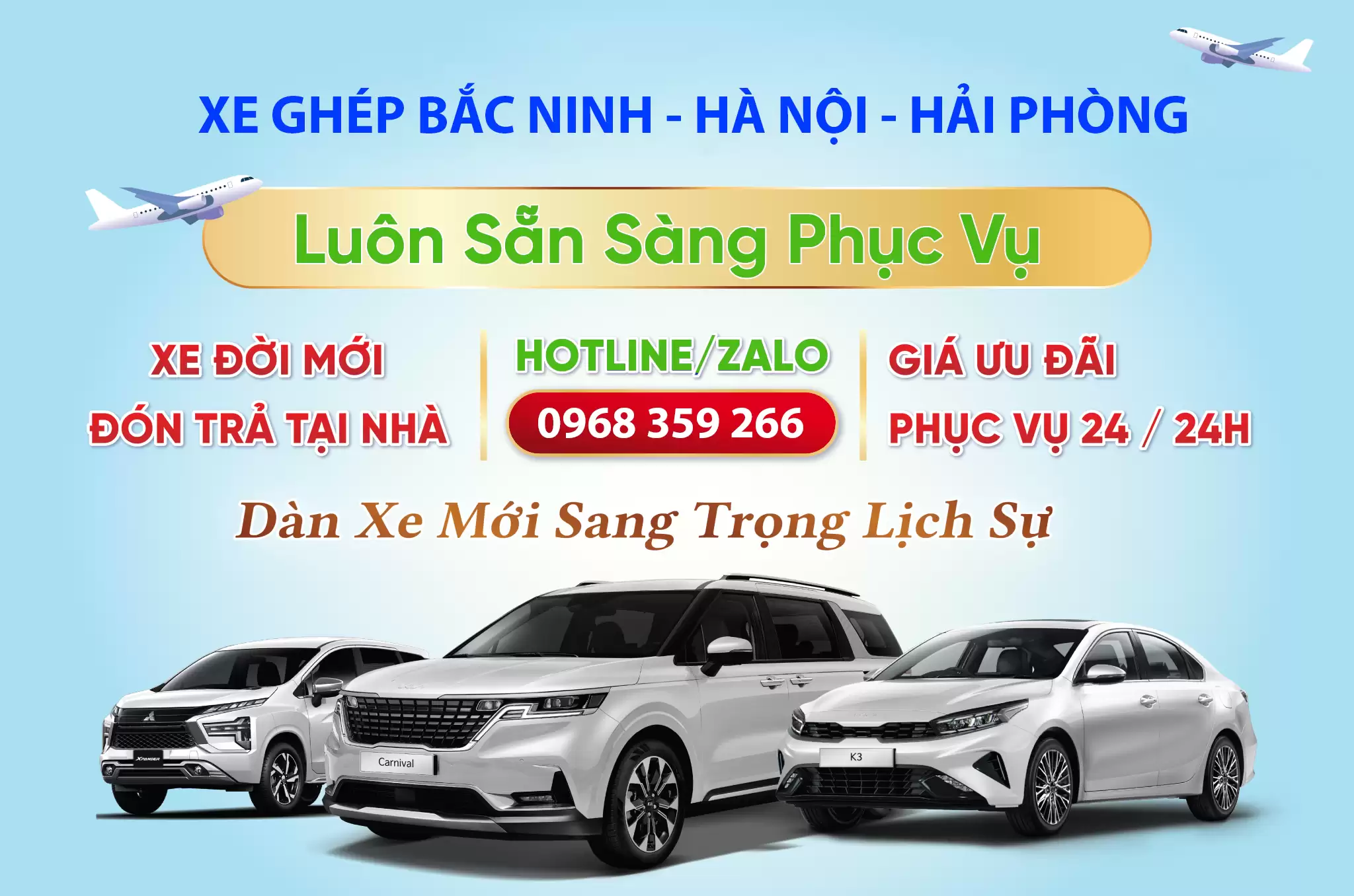 Xe ghép Bắc Ninh Hà Nội